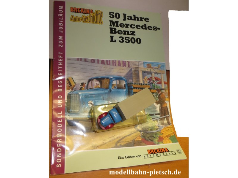 Brekina Auto-Geschichte 50 Jahre MB L 3500
